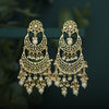 Sukkhi Astonish Gold Plated Pearl Chandelier Earring For Women