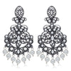 Sukkhi Exotic Oxidised Pearl Chandelier Earring For Women