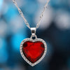 Sukkhi Lavish Rhodium Plated Heart Pendant For Women