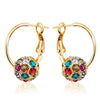 Sukkhi Astonish Gold Plated Crystal Clip-On Earring Combo For Women