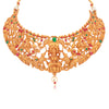 Sukkhi Fascinating Gold Plated Temple Choker Necklace Set for Women