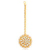Sukkhi Glimmery Pearl Gold Plated Kundan Choker Necklace Set for Women