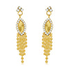 Sukkhi Elegant 24 Carat Gold Plated Austrian Diamond Multi-String Necklace Set for Women