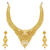 Sukkhi Attractive 24 Carat Gold Plated Choker Necklace Set for Women