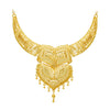 Sukkhi Charming 24 Carat Gold Plated Choker Necklace Set for Women