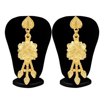 Sukkhi Delightful 24 Carat Gold Plated Choker Necklace Set for Women