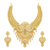 Sukkhi Dazzling 24 Carat Gold Plated Choker Necklace Set for Women