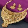 Sukkhi Incredible 24 Carat Gold Plated Choker Necklace Set for Women