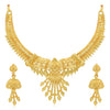 Sukkhi Elegant 24 Carat Gold Plated Choker Necklace Set for Women