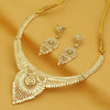 Sukkhi Lovely 24 Carat Gold Plated Choker Necklace Set for Women