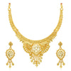 Sukkhi Graceful 24 Carat Gold Plated Choker Necklace Set for Women