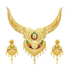 Sukkhi Ethnic 24 Carat Gold Plated Meenakari Choker Necklace Set for Women