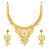 Sukkhi Splendid 24 Carat Gold Plated Choker Necklace Set for Women