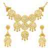 Sukkhi Fancy 24 Carat Gold Plated Choker Necklace Set for Women