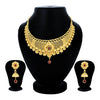 Sukkhi Floral 24 Carat Gold Plated Choker Necklace Set for Women