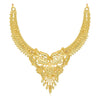 Sukkhi Gleaming 24 Carat Gold Plated Choker Necklace Set for Women