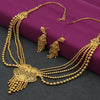 Sukkhi Attractive 24 Carat Gold Plated Multi-String Necklace Set for Women
