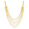 Sukkhi Glittery 24 Carat Gold Plated Multi-String Necklace Set for Women