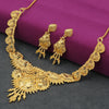 Sukkhi Glimmery 24 Carat Gold Plated Choker Necklace Set for Women