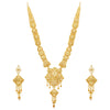 Sukkhi Ethnic 24 Carat Gold Plated Long Haram Necklace Set for Women