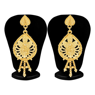 Sukkhi Stunning 24 Carat Gold Plated Choker Necklace Set for Women