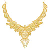 Sukkhi Fascinating 24 Carat Gold Plated Choker Necklace Set for Women
