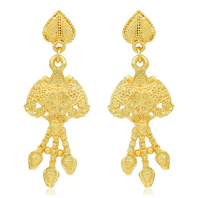 Sukkhi Trendy 24 Carat Gold Plated Choker Necklace Set for Women