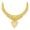 Sukkhi Awesome 24 Carat Gold Plated Floral Choker Necklace Set for Women