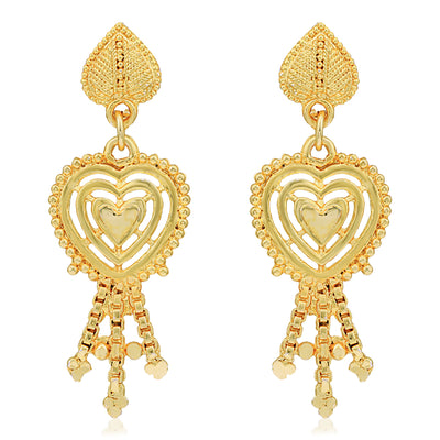 Sukkhi Sparkling 24 Carat Gold Plated Choker Necklace Set for Women