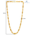 Style Smith Traditional Gold Plated Rope Chain for Men