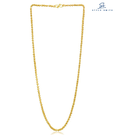 Style Smith Modern Gold Plated Chain for Men