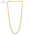 Style Smith Lavish Gold Plated Rope Chain for Men