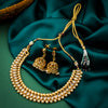 Sukkhi Pleasing Gold Plated Pearl Necklace Set For Women