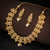 Sukkhi Appealing Gold Plated Choker Necklace Set For Women