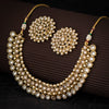 Sukkhi Fascinating Gold Plated Pearl Neckalce Set for Women