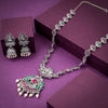 Sukkhi Graceful Oxidised Temple Necklace Set for Women