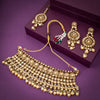 Sukkhi Exotic Gold Plated Choker Necklace Set with Maangtikka for Women