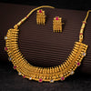 Sukkhi Delightly Gold Plated Choker Necklace Set For Women