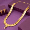 Sukkhi Glistening Laxmi Temple Coin Gold Plated Necklace Set For Women