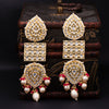 Sukkhi Stunning Kundan Pearl Gold Plated Earring for Women