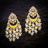 Sukkhi Classic Kundan Pearl Gold Plated Kundan Chandelier Earring For Women