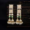 Sukkhi Ravishing Kundan Pearl Gold Plated Jhumki Earring for Women