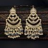 Sukkhi Splendid Kundan Chandbali Gold Plated Pearl Earring For Women