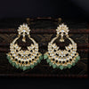 Sukkhi Alluring Kundan Chandbali Gold Plated Pearl Earring For Women