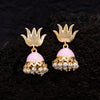 Sukkhi Pretty Meenakari Gold Plated Jhumki Earring For Women