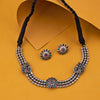 Sukkhi Amazing Oxidised Peacock Choker Necklace Set for Women