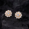 Sukkhi Floral CZ Gold Plated Stud Earring For Women