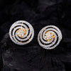 Sukkhi Sparkle CZ Gold Plated Stud Earring for Women