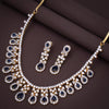 Sukkhi Graceful CZ Gold Plated Choker Necklace Set for Women