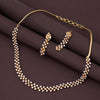 Sukkhi Equisite CZ Gold Plated Choker Necklace Set for Women